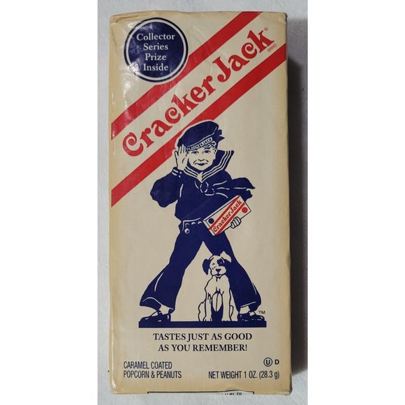 Cracker Jack Toys Vintage Unopened Box Cracker Jack Sealed Oz